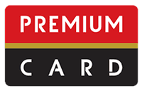 Premium card logo