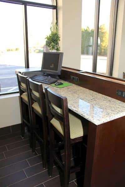 work area